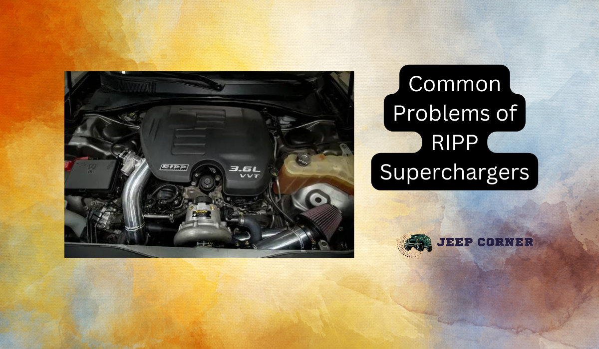 8 Common Problems of RIPP Superchargers You Must Know About