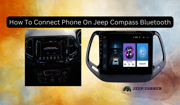 How To Connect Phone On Jeep Compass Bluetooth