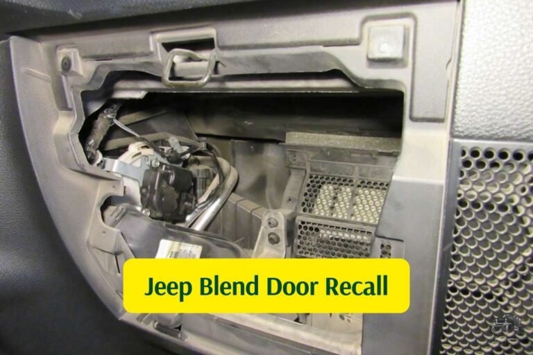 Jeep Blend Door Recall
