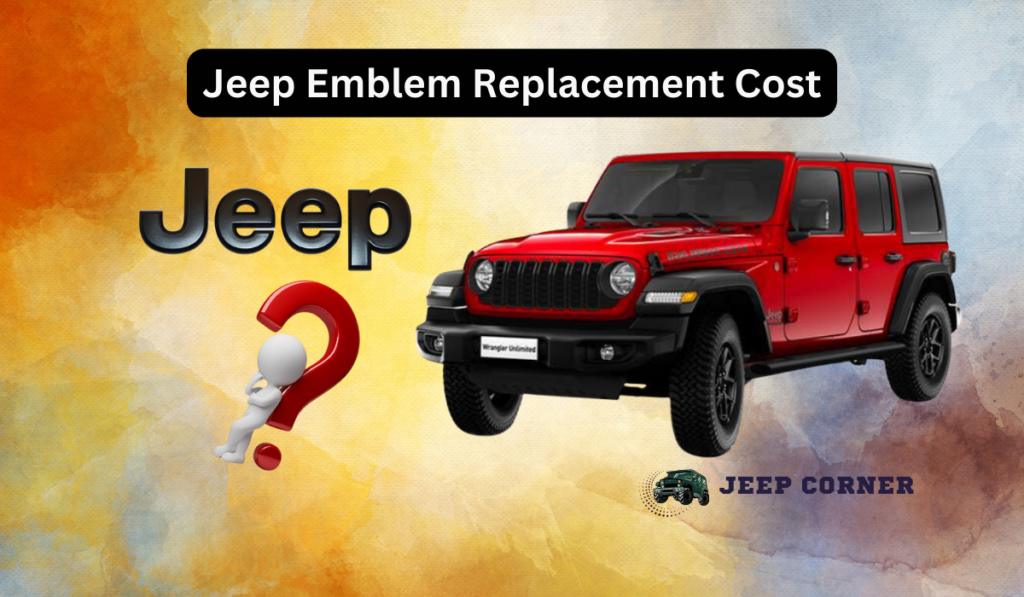 How Much Does Jeep Emblem Replacement Cost?