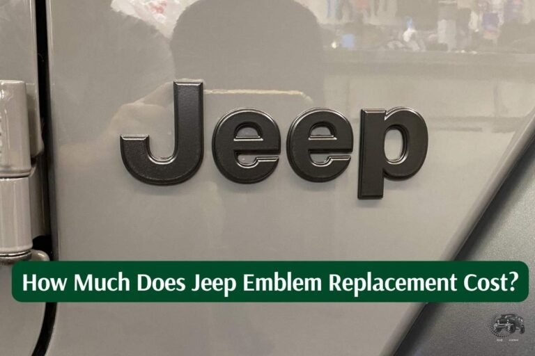 How Much Does Jeep Emblem Replacement Cost