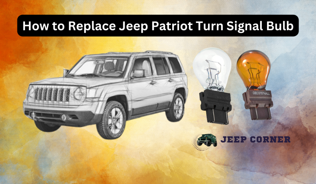 How to Replace Jeep Patriot Turn Signal Bulb (5 Easy Steps)