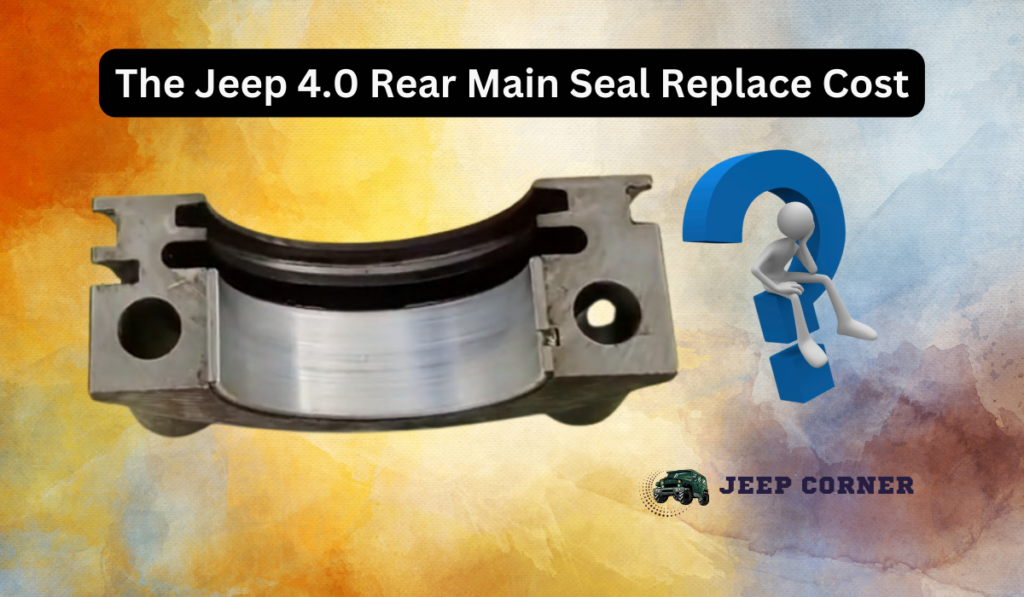 The Jeep 4.0 Rear Main Seal Replace Cost: An In-Depth Guide