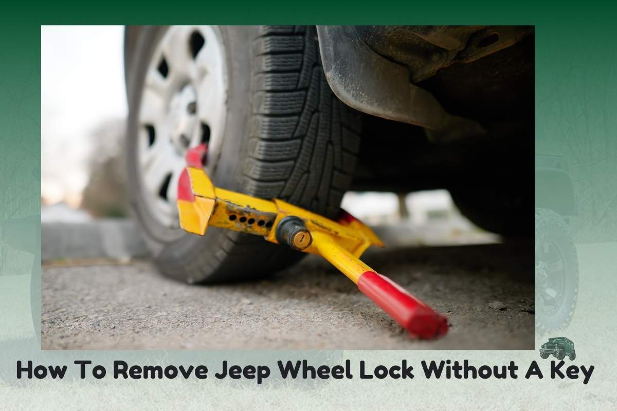 How To Remove Jeep Wheel Lock Without A Key