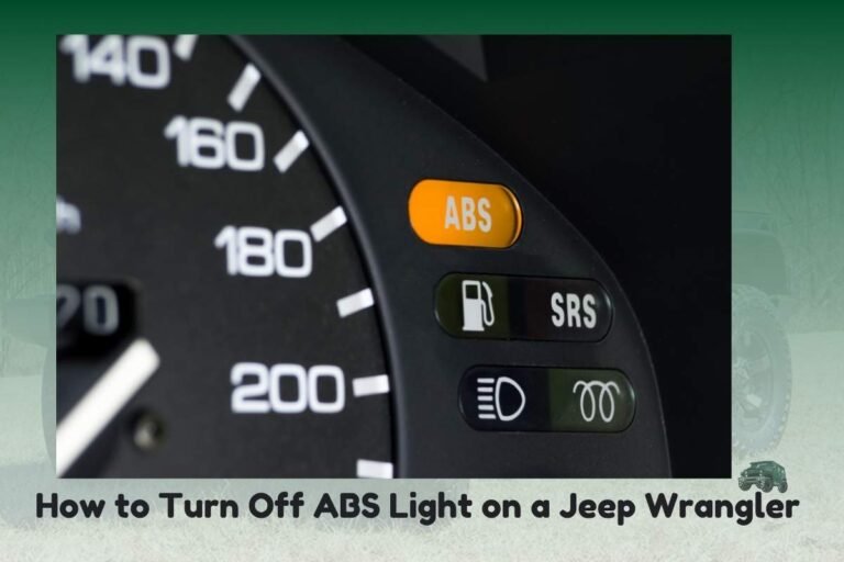 How to Turn Off ABS Light on a Jeep Wrangler