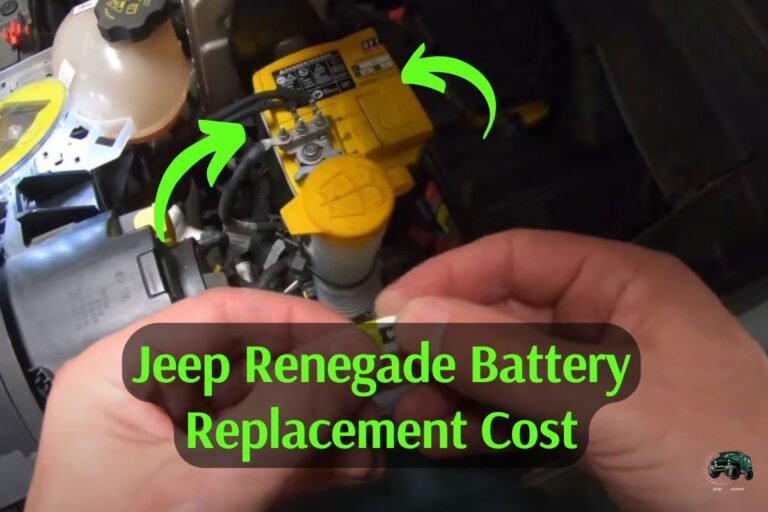 Jeep Renegade Battery Replacement Cost