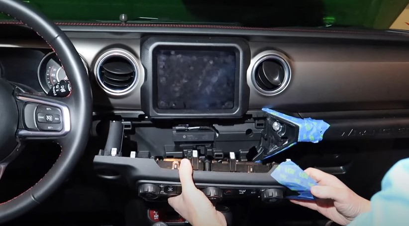 Jeep TJ Dash Replacement steps
