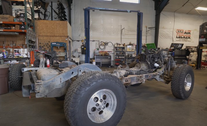 Jeep TJ Frame