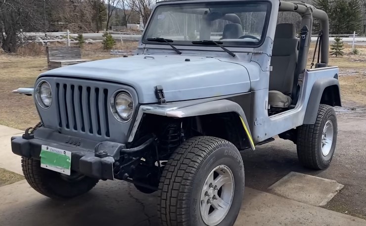Jeep TJ front fender