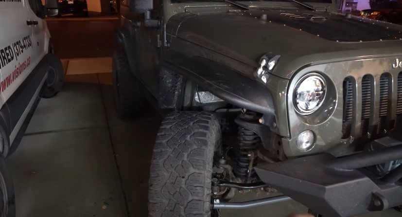 Jeep Wrangler Brake