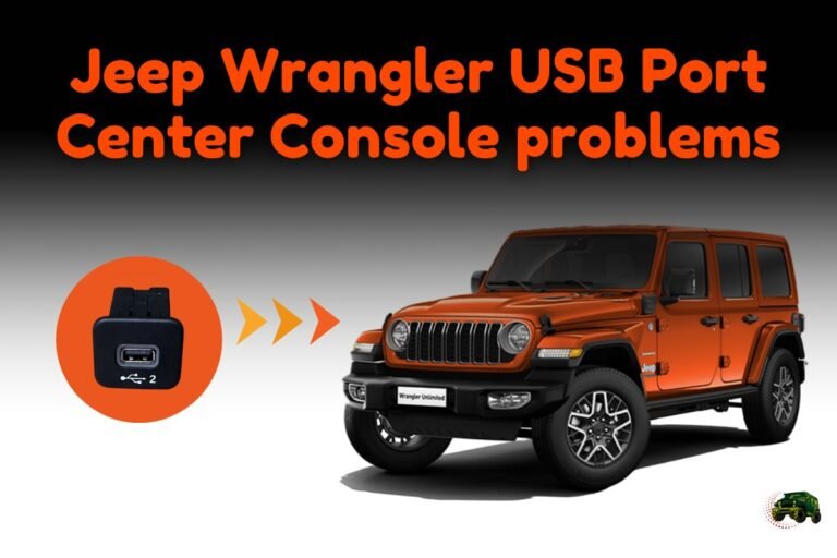 Jeep Wrangler USB Port Center Console problems