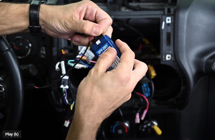 Jeep Wrangler Radio Replacing