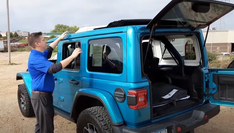 Jeep Wrangler Side Window