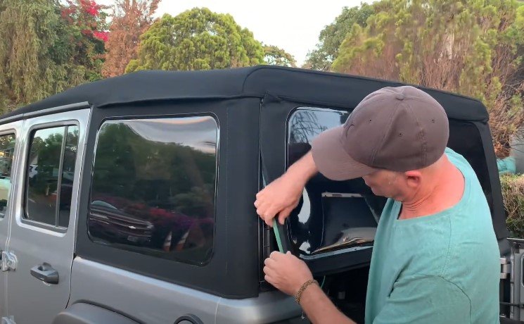 Wrangler Soft Top Rear Window