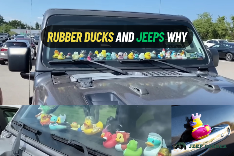 Rubber Ducks And Jeeps Why