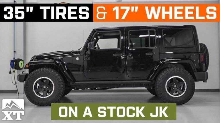 Can You Put 35 Inch Tires on a Stock Jeep