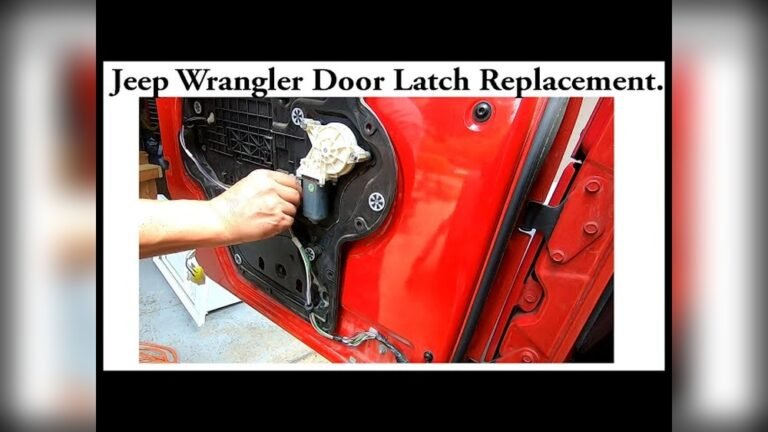 How to Fix Jeep Wrangler Door Lock