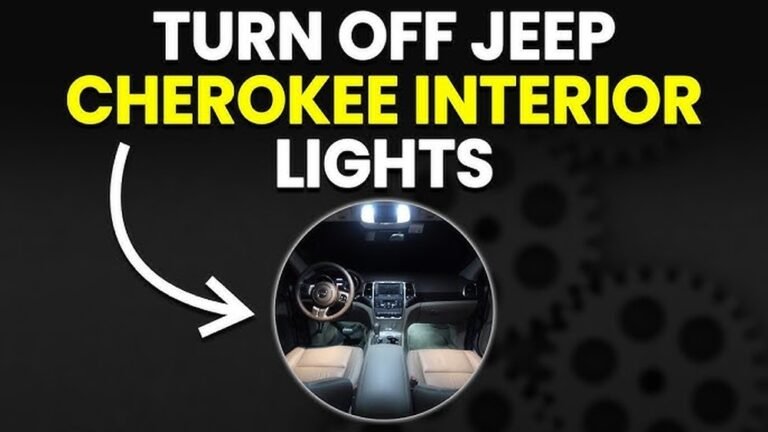 How to Turn off Interior Lights in 2015 Jeep Cherokee