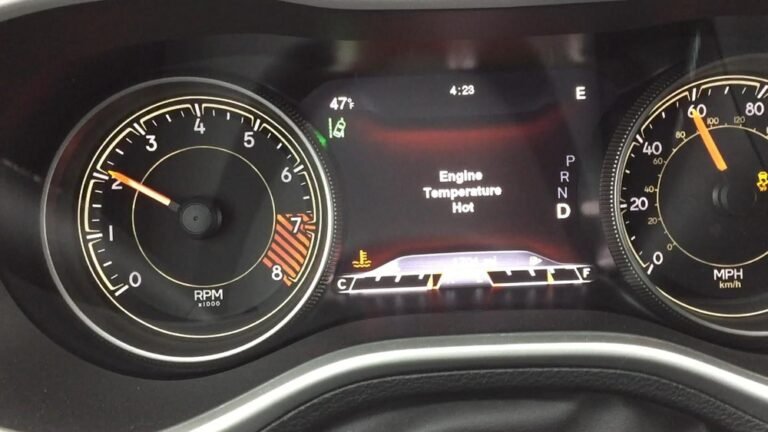 Jeep Cherokee Engine Temperature Hot Wont Start
