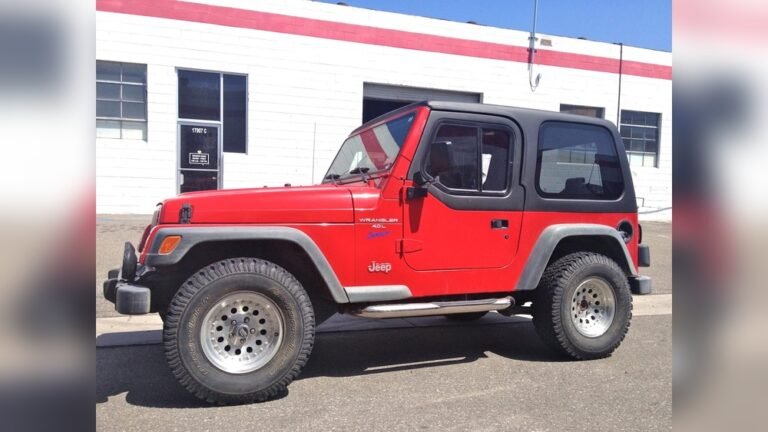 Jeep Tj With Half Doors